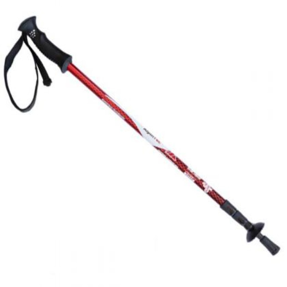Μπατόν πεζοπορίας ALPITEC Eagle antishock - κόκκινο