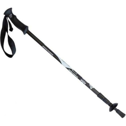 Μπατόν πεζοπορίας ALPITEC Eagle antishock - μαύρο