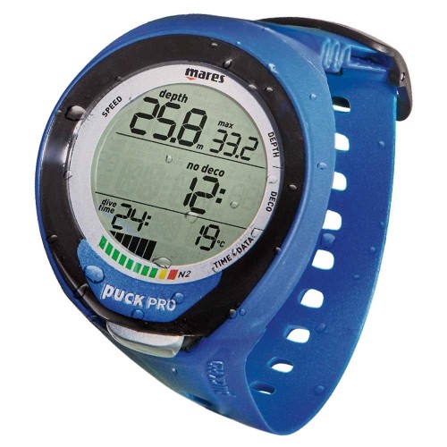 MARES PUCK PRO + ΜΠΛΕ ΥΠΟΛΟΓΙΣΤΗΣ ΚΑΤΑΔΥΣΗΣ
