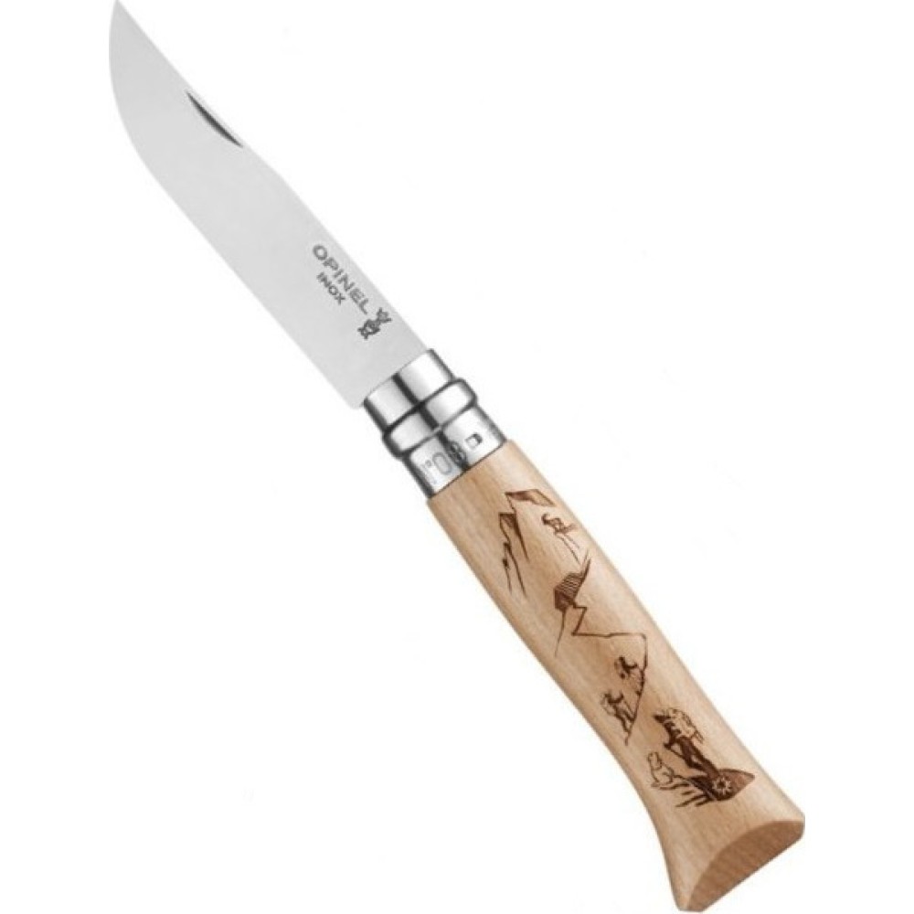 ΣΟΥΓΙΑΣ OPINEL MOUNTAIN ΠΕΖΟΠΟΡΙΑ INOX N8