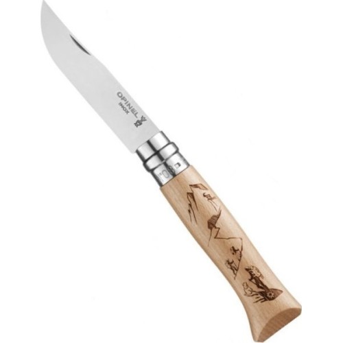 ΣΟΥΓΙΑΣ OPINEL MOUNTAIN ΠΕΖΟΠΟΡΙΑ INOX N8