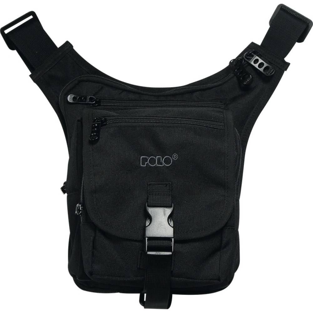 ΤΣΑΝΤΑΚΙ Polo Shoulder Gun Black