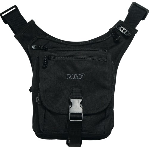 ΤΣΑΝΤΑΚΙ Polo Shoulder Gun Black