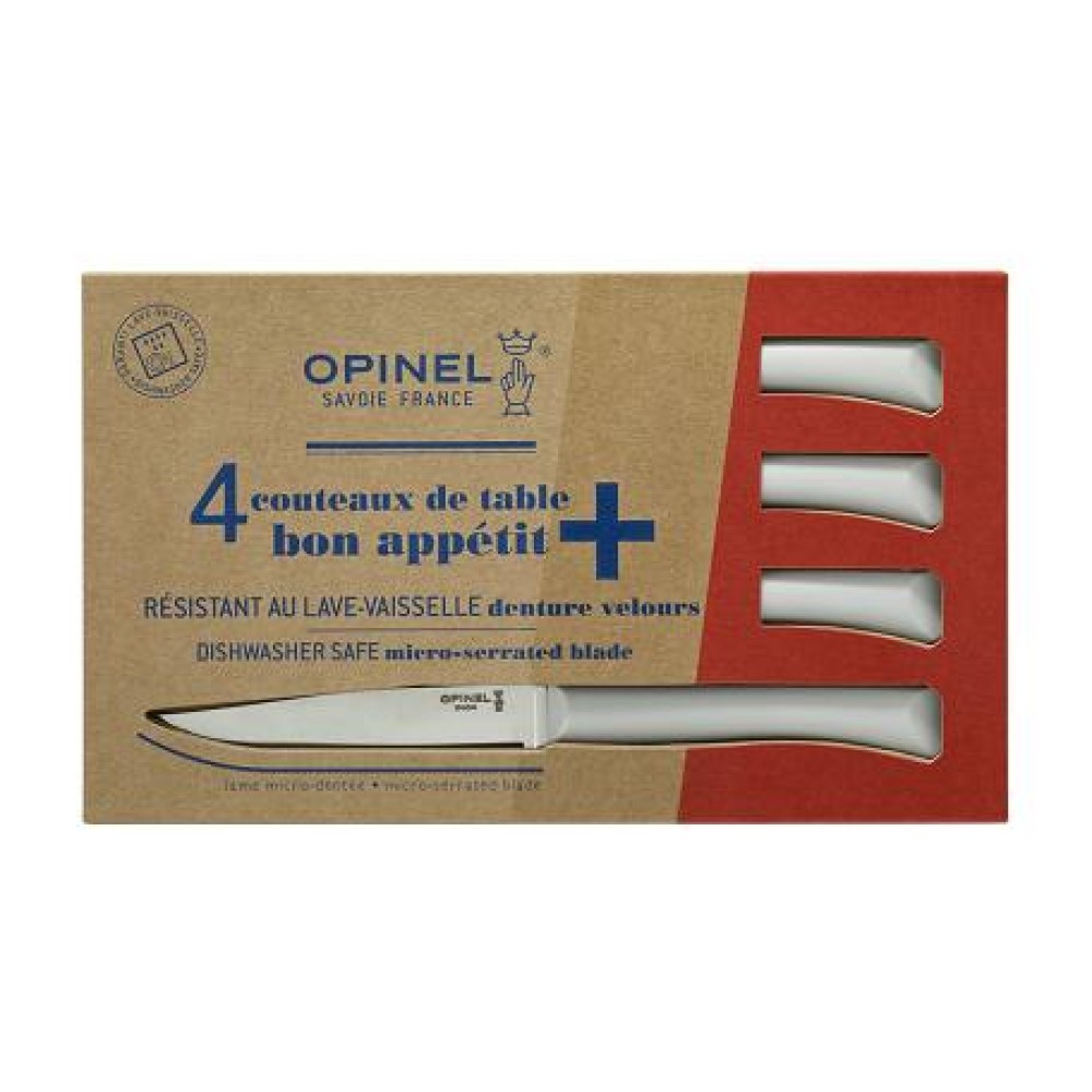 Μαχαίρι κουζίνας Set  Bon appetit Opinel λευκό