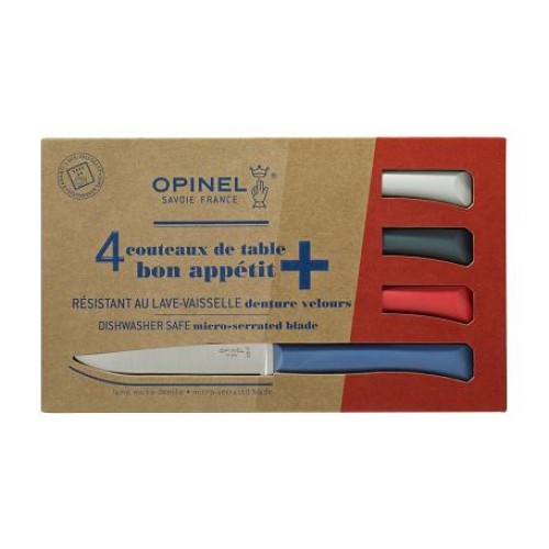 Μαχαίρι κουζίνας Σετ 4 χρώματα Bon appetit+ Primo  Opinel