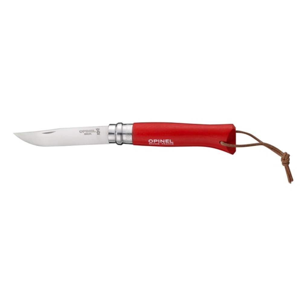 OPINEL Baroudeur inox No.8 - κόκκινο