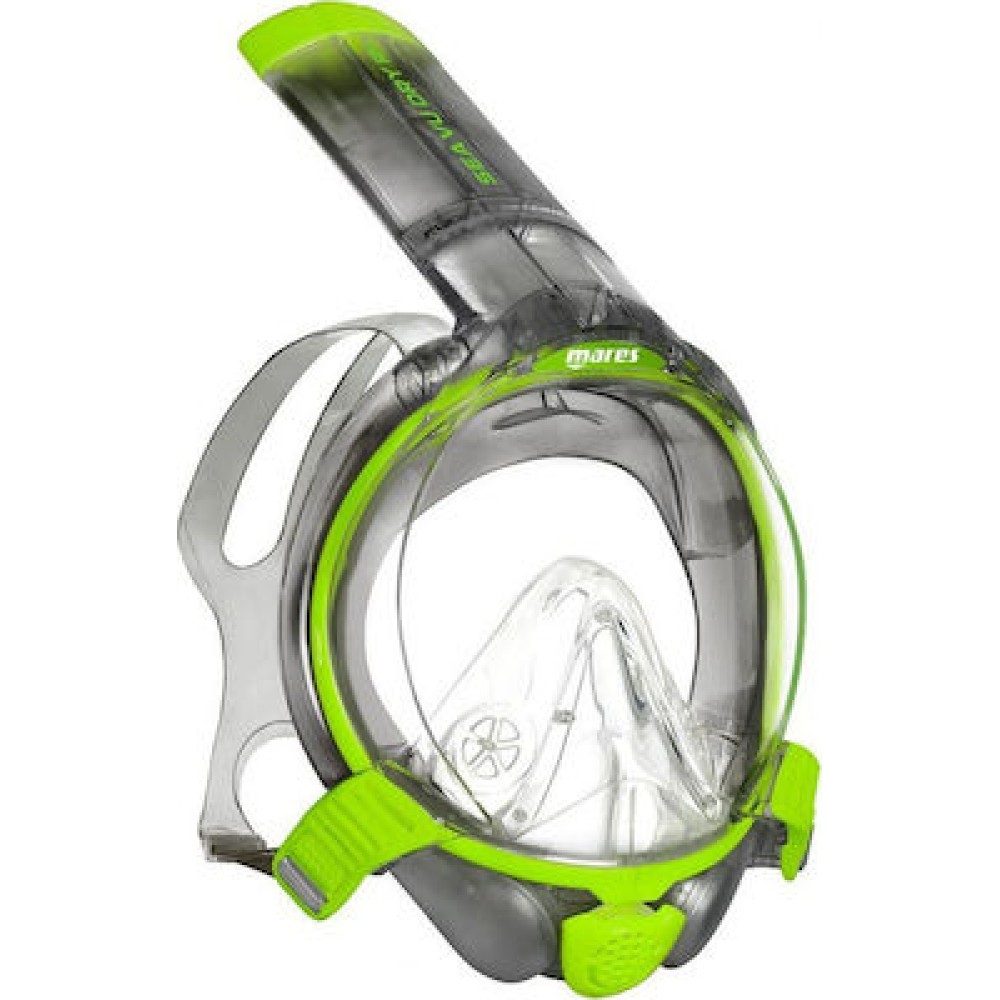 ΜΑΣΚΑ FULL FACE MARES SEA VU LIME/SMOKE L/XL