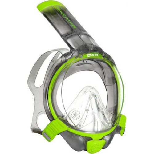 ΜΑΣΚΑ FULL FACE MARES SEA VU LIME/SMOKE L/XL