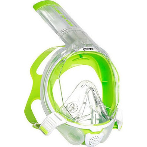 ΜΑΣΚΑ FULL FACE MARES SEA VU ΔΙΑΦΑΝΟ/LIME S/M