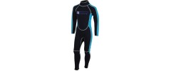 Στολή κολύμβησης - κατάδυσης SCUBA FORCE Saily Junior 3mm - μαύρο / μπλε