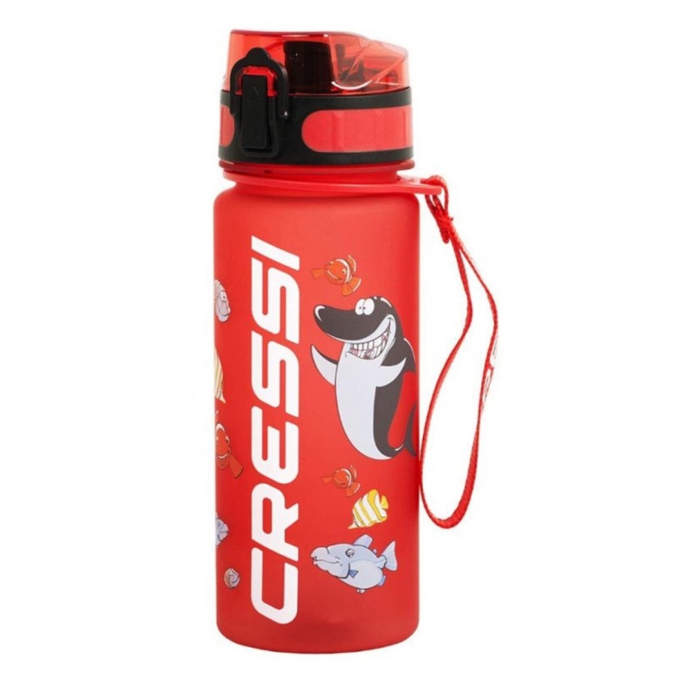 CRESSI ΠΑΓΟΥΡΙ ΠΑΙΔΙΚΟ H2O FROSTED 400 ml ΚΟΚΚΙΝΟ