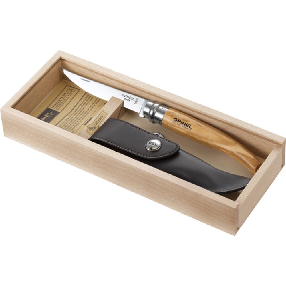 OPINEL SLIM N10 INOX ΕΛΙΑ ΚΑΣΕΤΙΝΑ