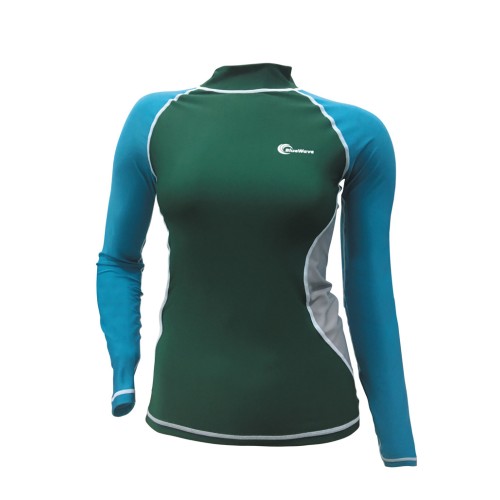 Rash Guard BLUEWAVE Γυναικείο μακρυμάνικο 64616 Πράσινο