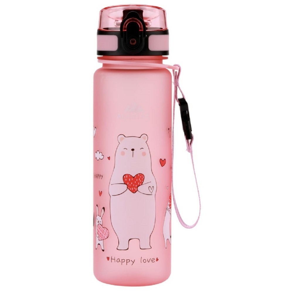 Παγούρι ALPINTEC Kids 500ml Ζωάκια - φλαμίγκο