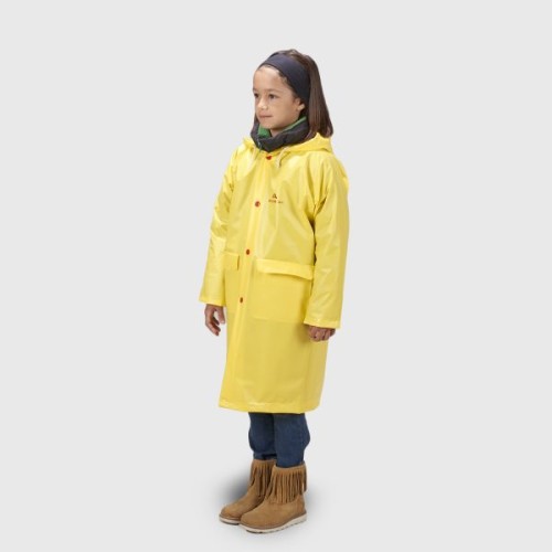 Παιδική αδιάβροχη καπαρντίνα ANORAK Walker® – x long - κίτρινη