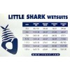 Παιδική στολή CRESSI Little Shark JR 2mm - μαύρο / μπλε