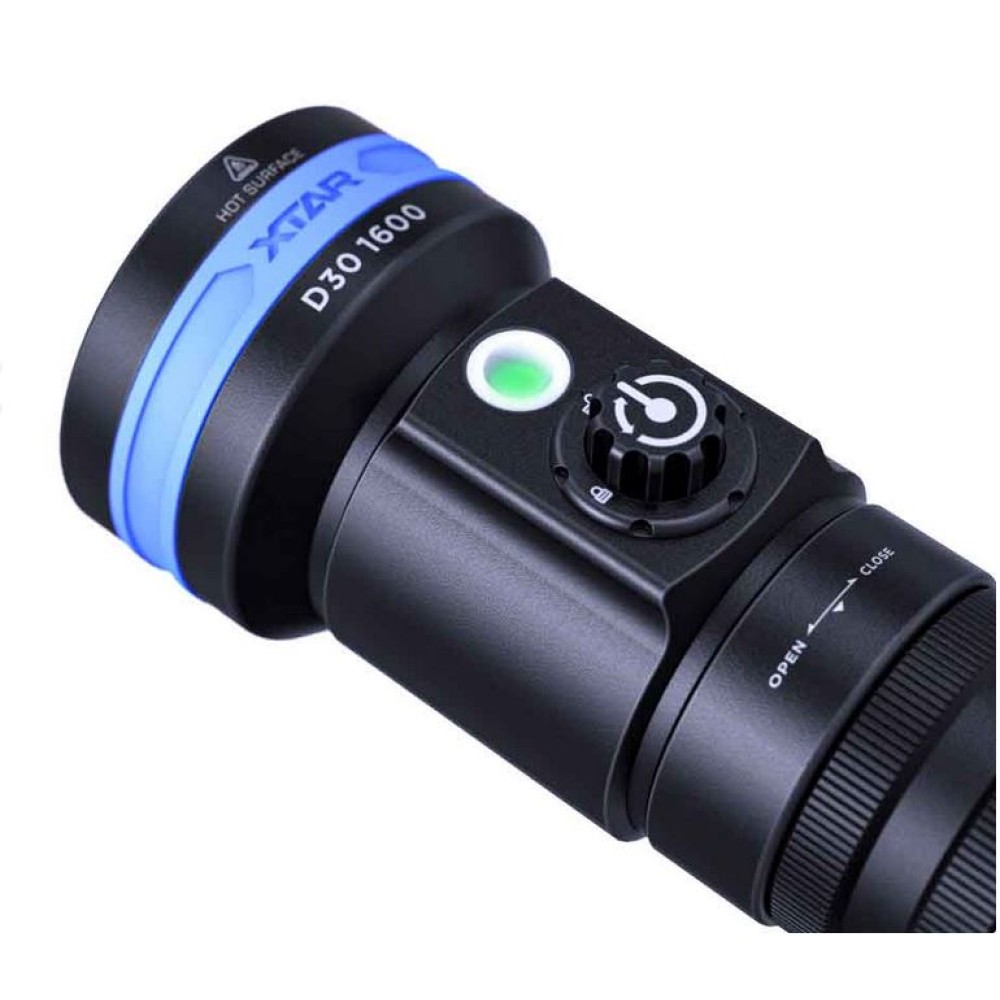 XTAR D30 Καταδυτικός Φακός 1600lm