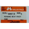 MUSTAD Αγκίστρι 6447D No6 (Made in Norway - 100 τεμ)