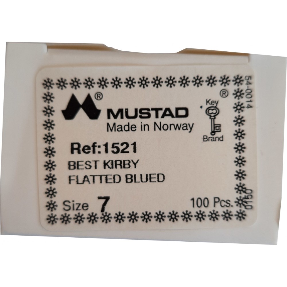 MUSTAD Αγκίστρι 1521 No6 (Made in Norway - 100 τεμ)