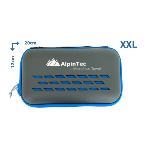 Πετσέτα ALPINTEC Microfiber DryFast 90×180  - Cool Grey