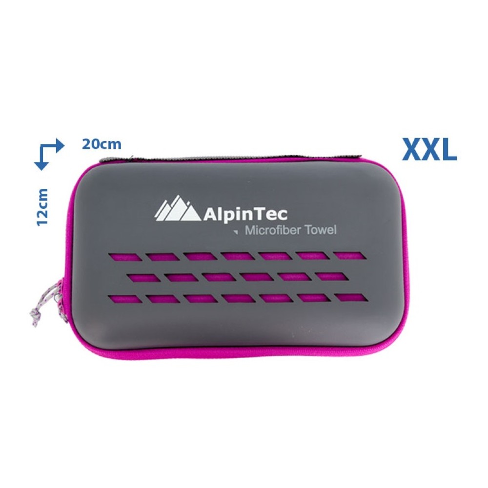 Πετσέτα ALPINTEC Microfiber DryFast 90×180 - μωβ