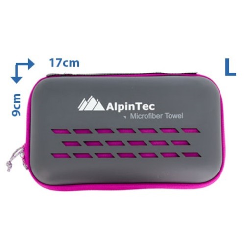 Πετσέτα ALPINTEC Microfiber DryFast 60×120 - μωβ