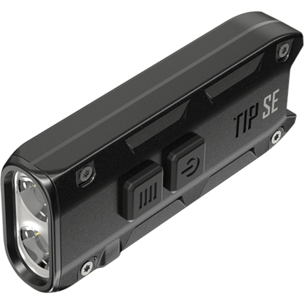 Φακός Μπρελοκ LED NITECORE TIP SE επαναφορτιζόμενος - μαύρο