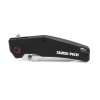 SWISS+TECH G10 Folding Knife Black Titanium