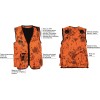ΓΙΛΕΚΟ DISPAN camo orange με κέντημα αγριόχοιρου (14ΣΠΚ)