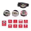Φακός Κεφαλής ALPINPRO Αδιάβροχος C-10RD-WT Sensor+