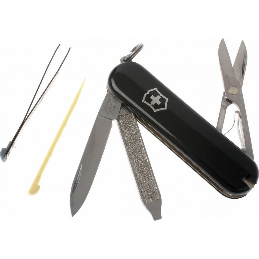 Ελβετικός Σουγιάς VICTORINOX Classic SD black 58mm 0.6223.3