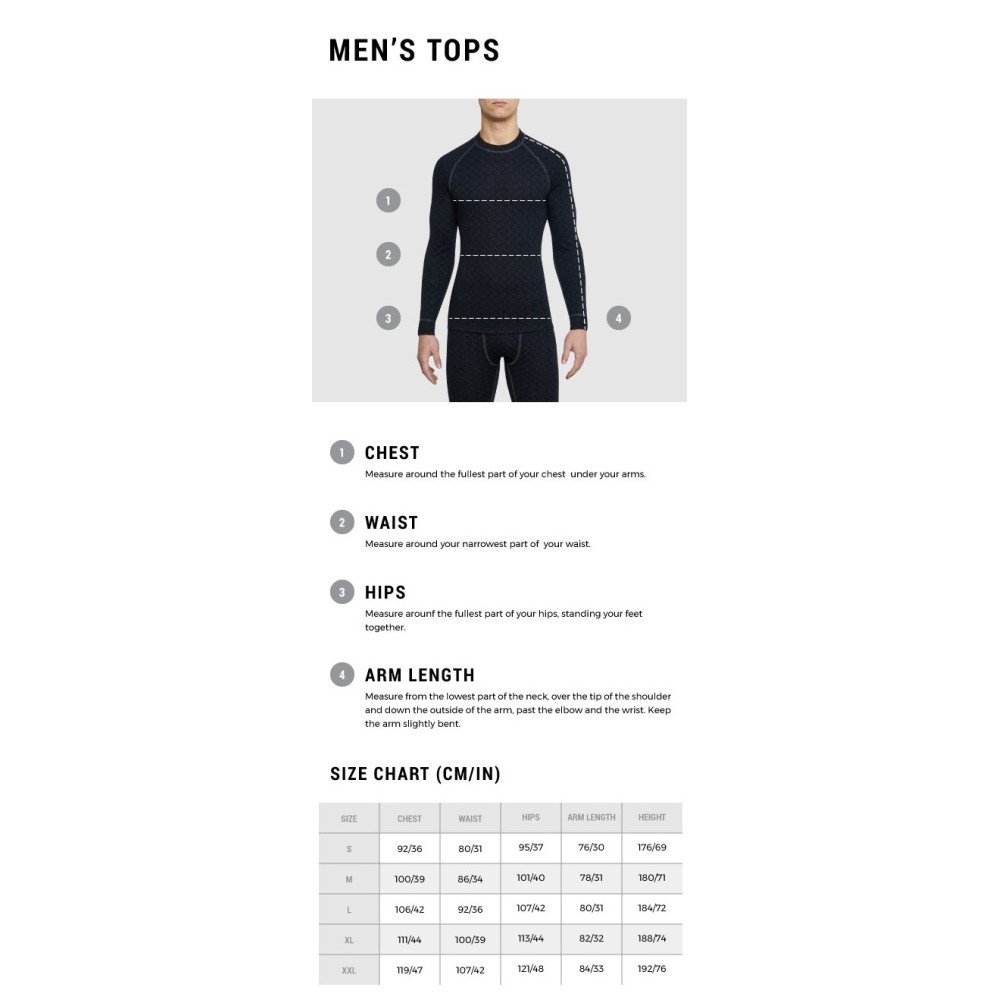 Ισοθερμική μπλούζα ανδρική THERMOWAVE Merino Warm Active - Γκρι