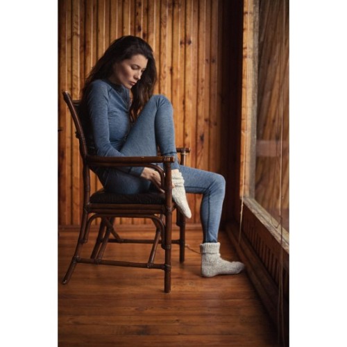 Ισοθερμικό παντελόνι Γυναικείο THERMOWAVE Merino Warm Active - Μωβ