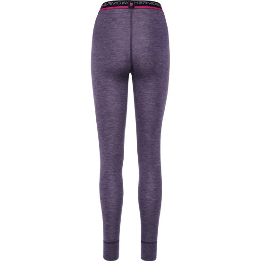 Ισοθερμικό παντελόνι Γυναικείο THERMOWAVE Merino Warm Active - Μωβ