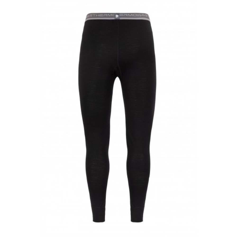 Ισοθερμικό παντελόνι ανδρικό THERMOWAVE Merino One50 - Μαύρο