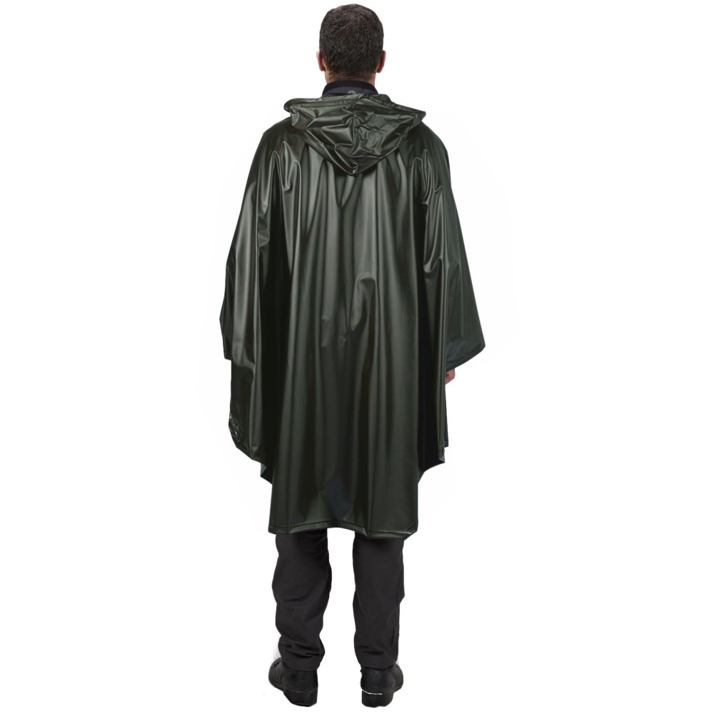 Αδιάβροχο πόντσο ανδρικό ANORAK Jumper - λαδί