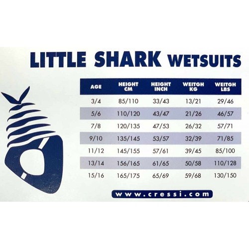 Παιδική στολή CRESSI Little Shark Monopiece JR 2mm - μαύρο / ροζ