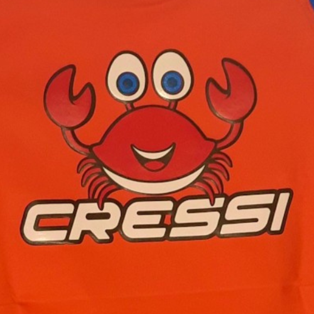 Παιδικό Rash Guard CRESSI πορτοκαλί / μπλε