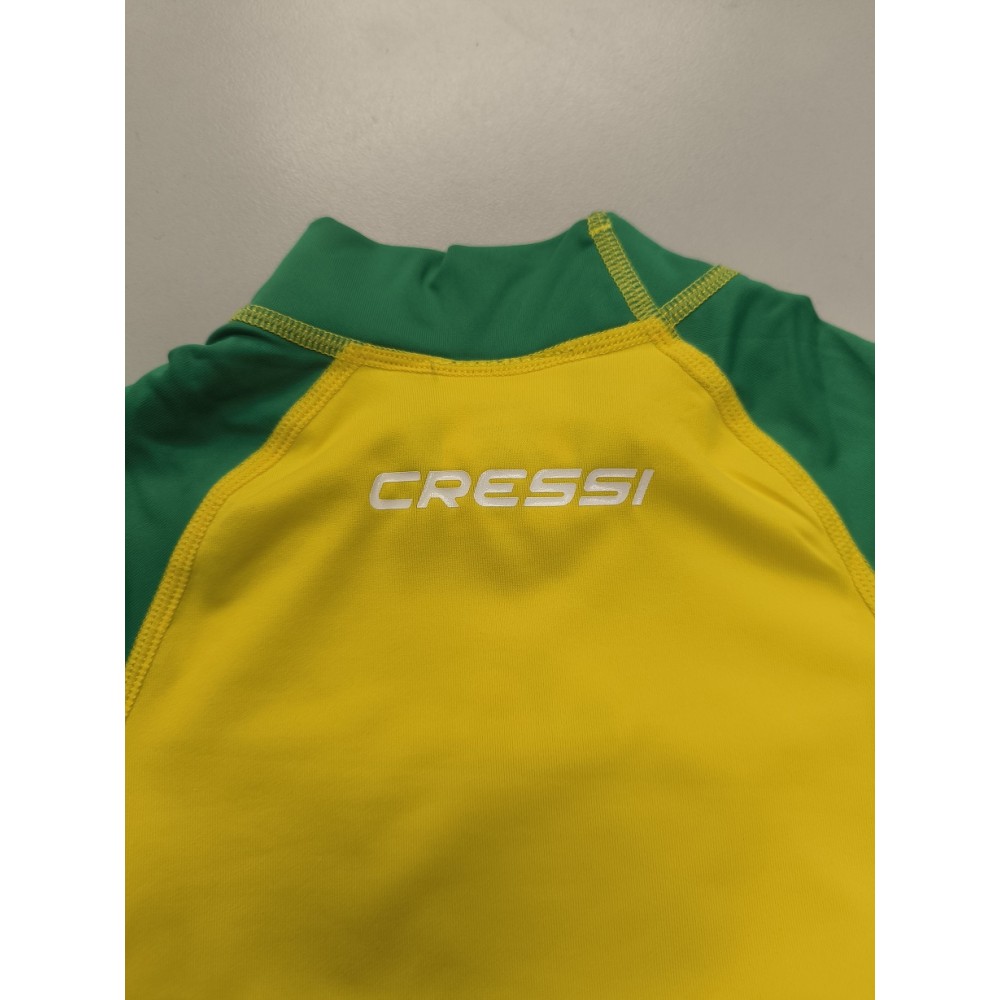 Παιδικό Rash Guard CRESSI κίτρινο / πράσινο