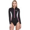 CRESSI TERMICO LADY 2m/m Μακρυμάνικο ισοθερμικό μαγιώ μαύρο / ροζ / λευκό