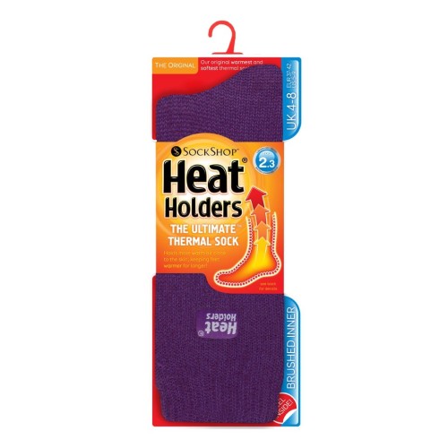 Γυναικείες κάλτσες HEAT HOLDERS Original - Μωβ