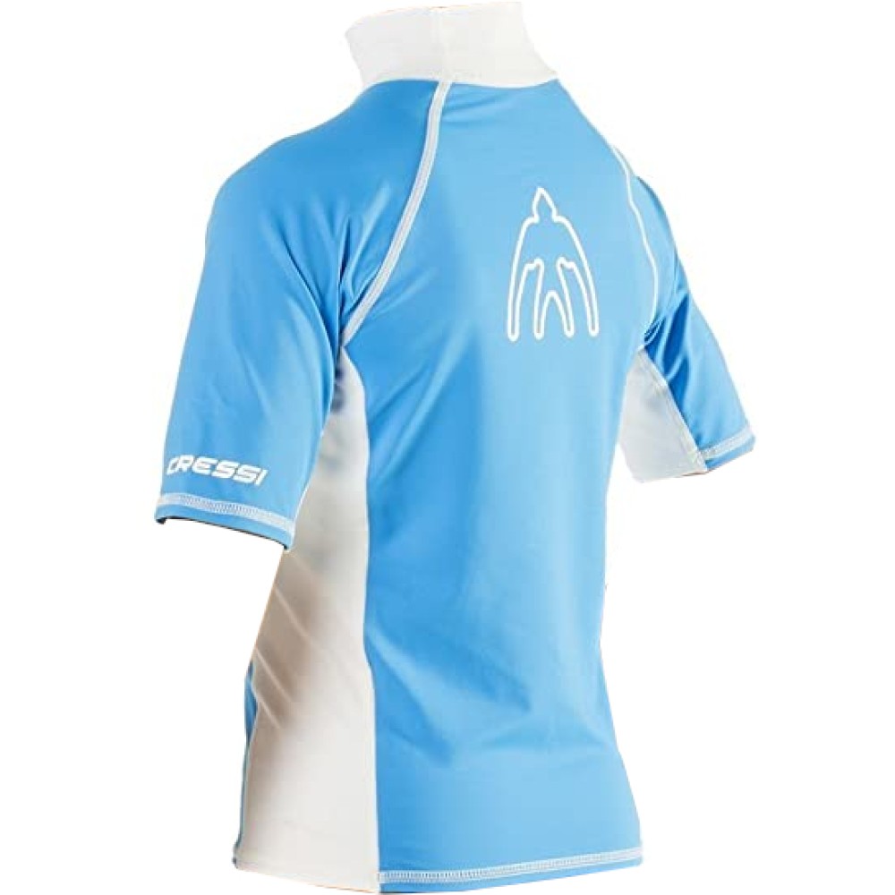 Παιδικό Rash Guard CRESSI κοντό μανίκι - γαλάζιο