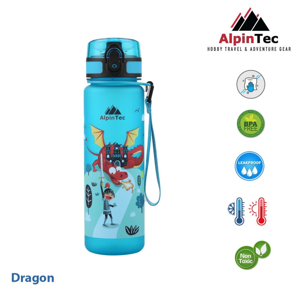 Παγούρι ALPINTEC Kids 500ml Dragon Kids - άκουα