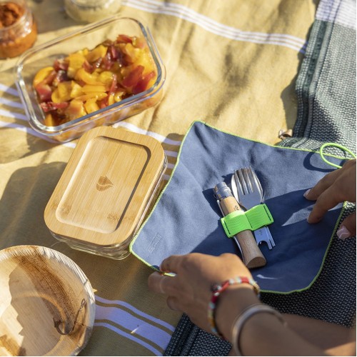 OPINEL Αξεσουάρ για  Picknik+ κουτάλι πηρούνι πετσέτα