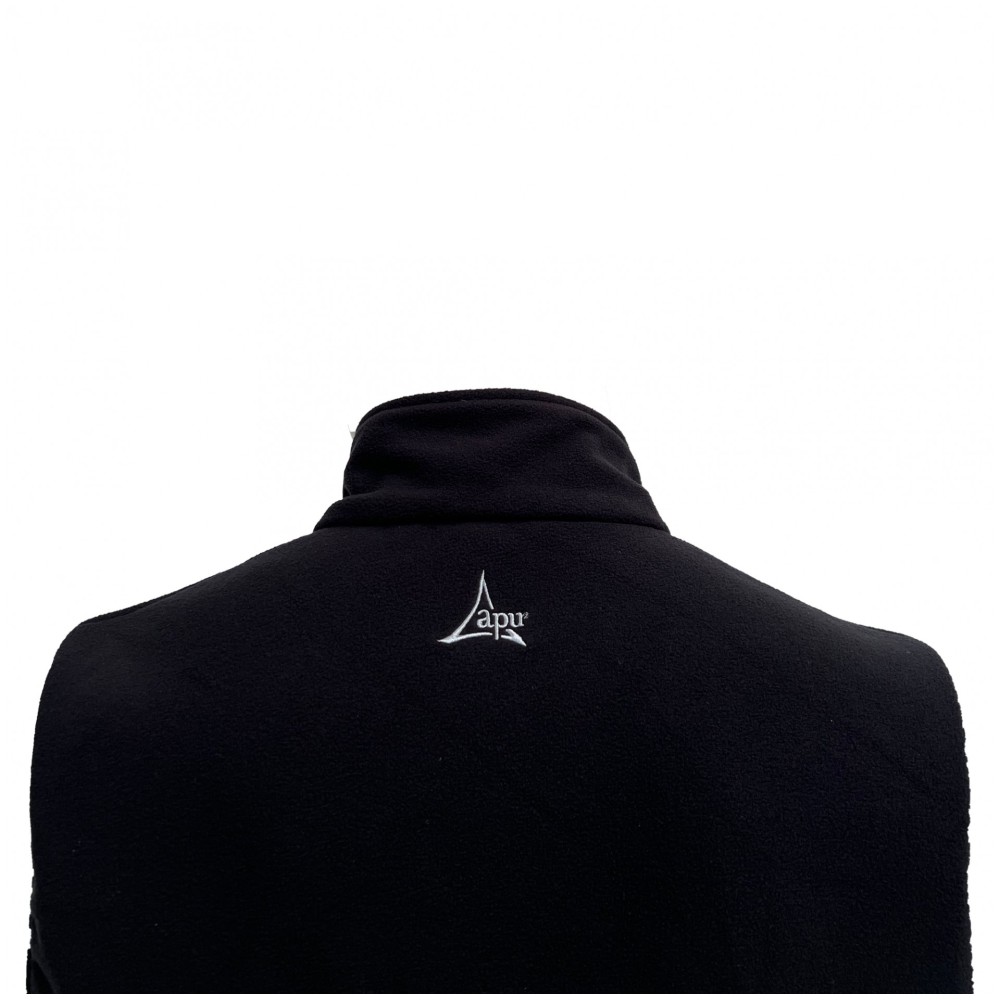 Ζακέτα Fleece APU Eiger Full Zip - μαύρο