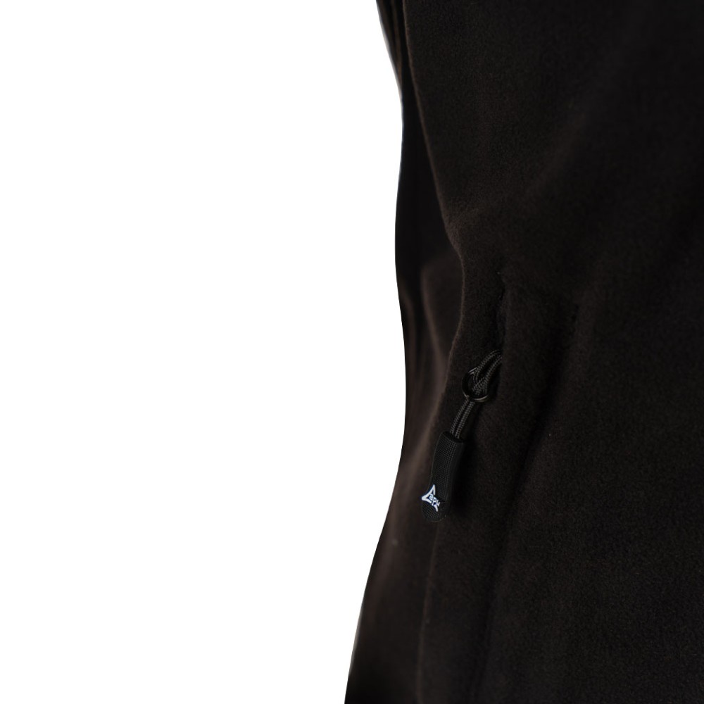 Ζακέτα Fleece APU Eiger Full Zip - μαύρο