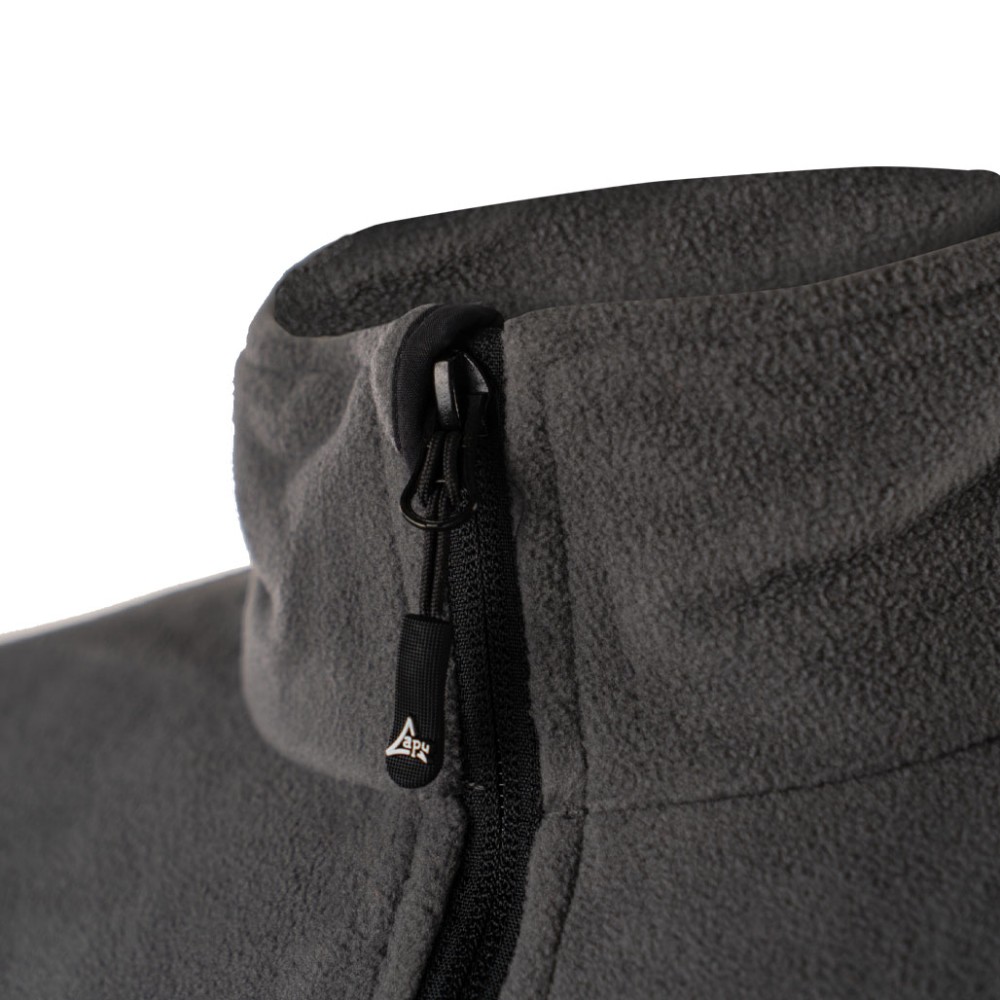 Ζακέτα Fleece APU Eiger Full Zip - γκρι