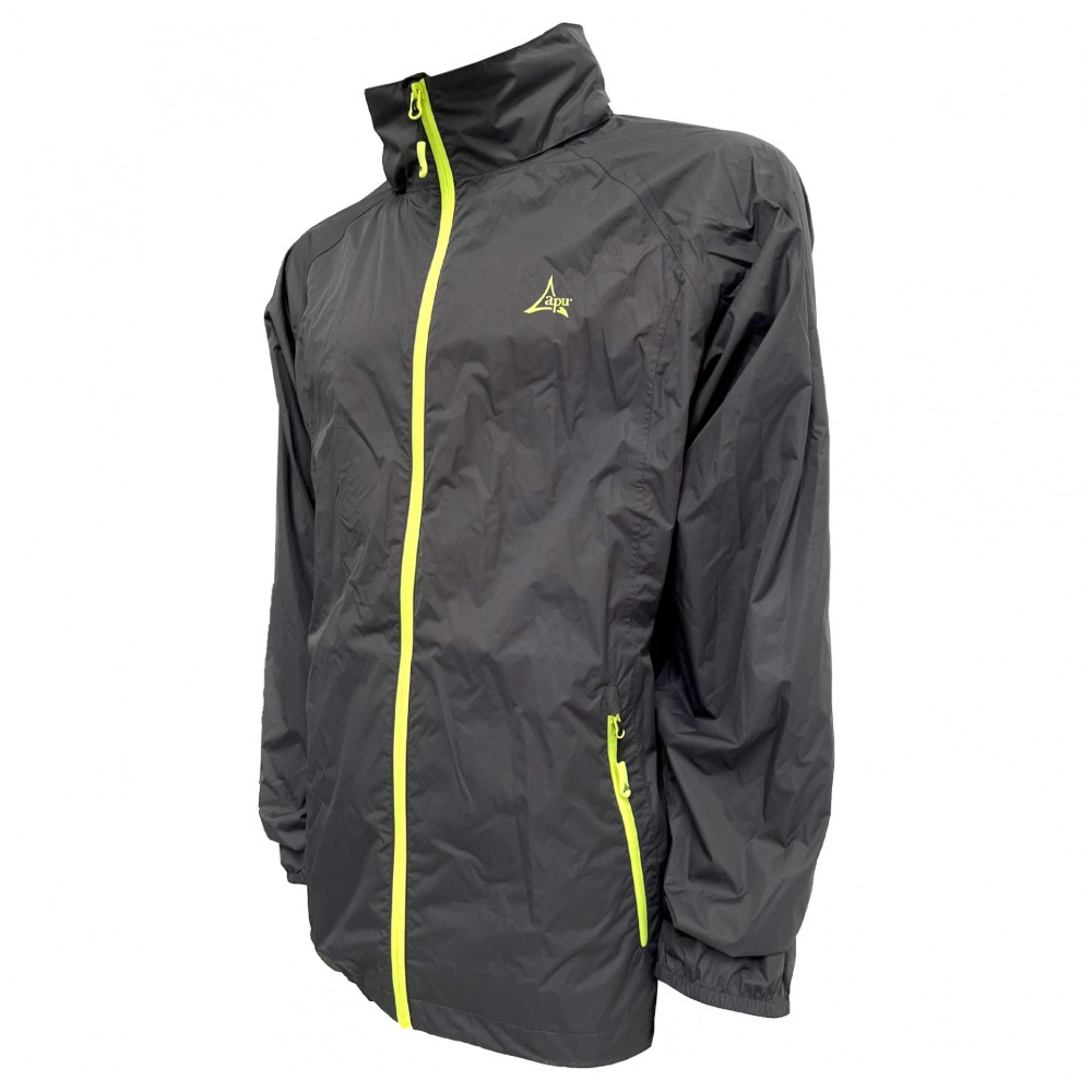 Αδιάβροχο APU Windbreaker Tibet - σκούρο γκρι