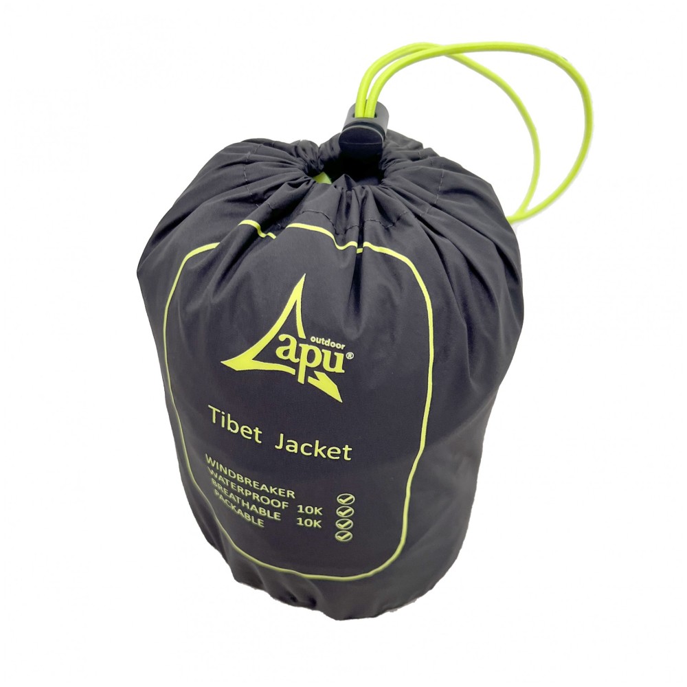 Αδιάβροχο APU Windbreaker Tibet - σκούρο γκρι