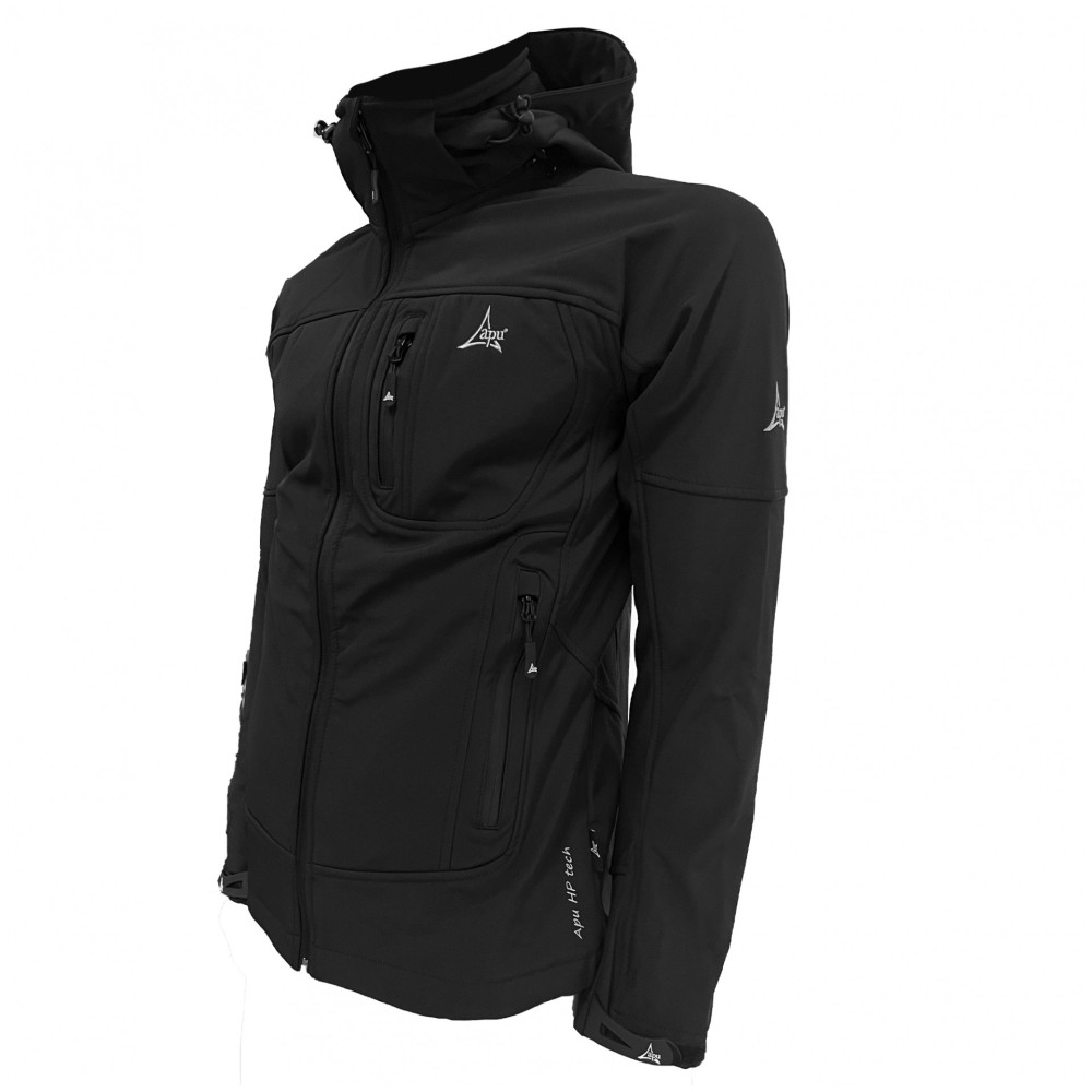 Μπουφάν APU Softshell Himalaya - μαύρο